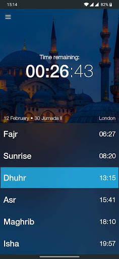 Ezan Pro - Prayer Times, Azan, Qibla screenshot 1