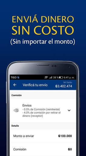 Tigo Money Paraguay स्क्रीनशॉट 5