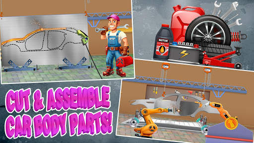 Car Builder Factory: Build Sports Vehicles screenshot 6