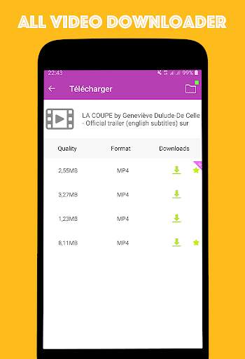 All Video Downloader Hd screenshot 2