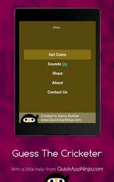 Cricketer Quiz Game screenshot 10