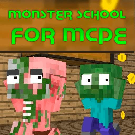 Monster School Mod for Minecraft PE 1.013