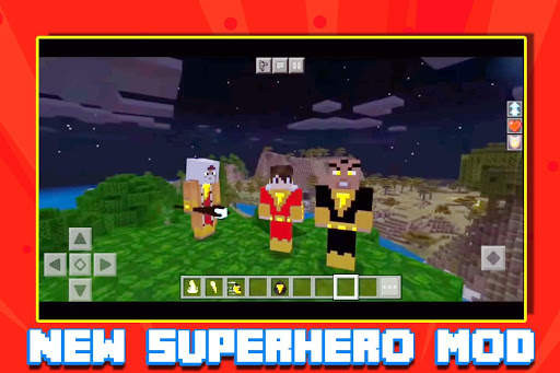 Shazam Superhero in MCPE screenshot 2