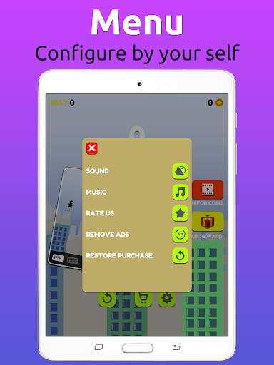 Run and hit ninja game one tap screenshot 7