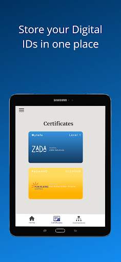 ZADA digital identity wallet screenshot 8