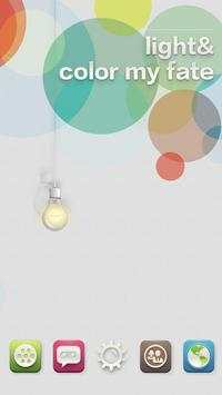 Light color GO Launcher Theme screenshot 2