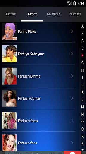Masuul Somali music app  (BY MAALMO) screenshot 1