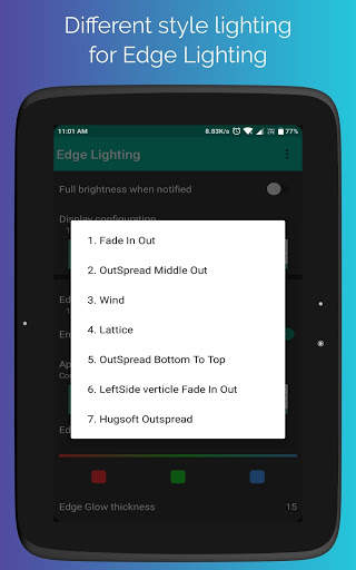 Edge Lighting for non-Edge phone 16 تصوير الشاشة