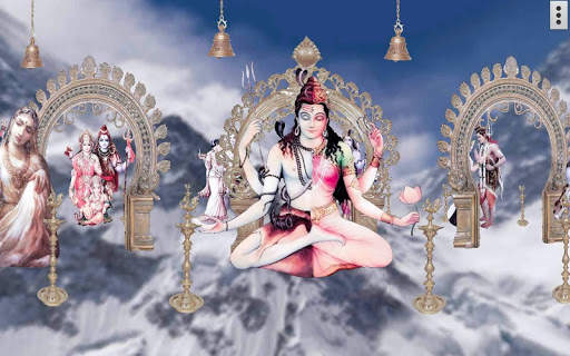 4D Shiv Parvati Live Wallpaper screenshot 3