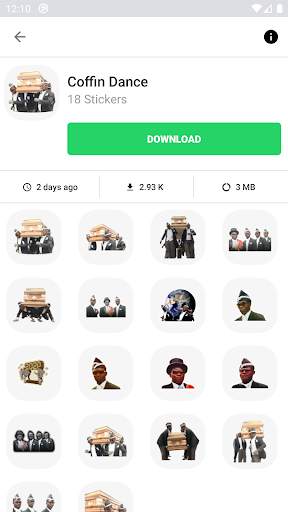 3D Funny Stickers - WAStickers screenshot 1