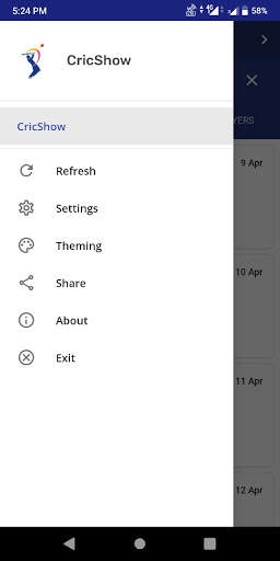 CricShow - Live Cricket Scores & News screenshot 1