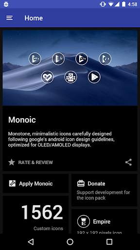 Monoic Icon Pack: White, Monotone, Minimalistic screenshot 4