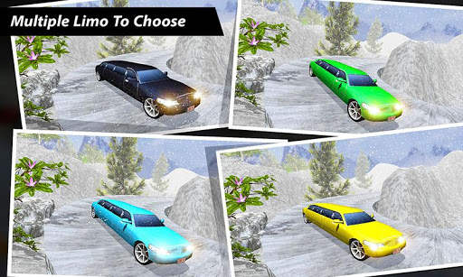 Uphill Limo Driver Snow Mountain Climb screenshot 6