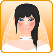 bride makeup games icon
