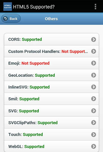 HTML5 Supported? скриншот 6