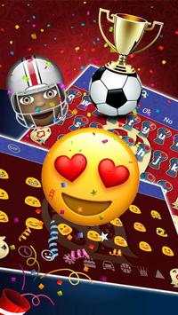 2018 Football Cup Keyboard screenshot 3