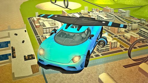 Flying Sport Car Simulator2016 screenshot 6