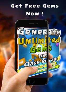 Gems Of Clash Royale APK prank screenshot 8