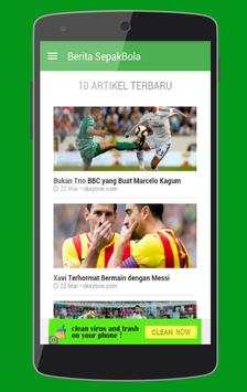 Berita SepakBola screenshot 1