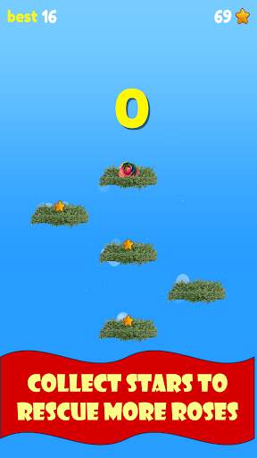 Cute Roses Rescue fast tap tap flappy fall games screenshot 5
