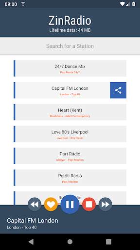 Zin Radio screenshot 1