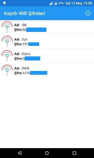 Wifi Şifre Gösterici screenshot 1