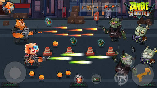 Bear Gunner : Zombie Shooter screenshot 1