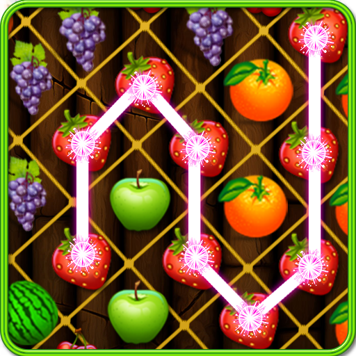 Match fruits vegetables icon