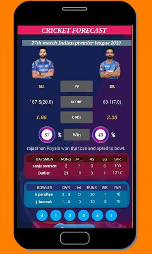 cricket forecast ( prediction, BBL ,BPL, IPL,PSL ) screenshot 4