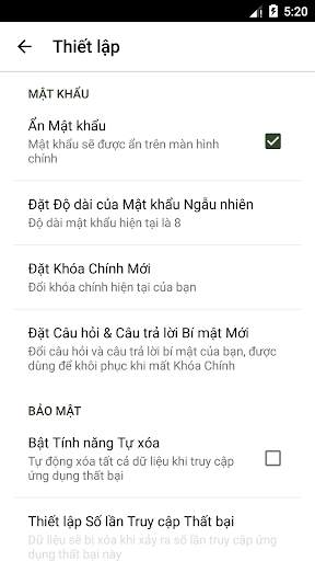 Tủ khóa mật khẩu   quản lý screenshot 3