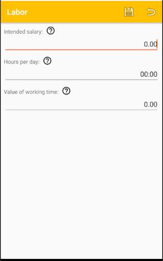 Cost Calculator screenshot 2