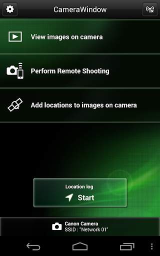 Canon CameraWindow screenshot 1