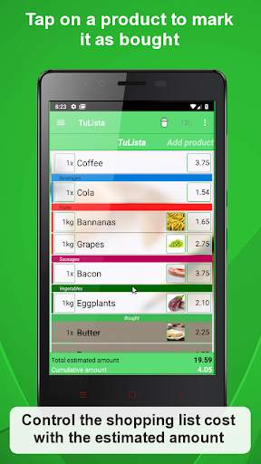 Shopping List - TuLista screenshot 1