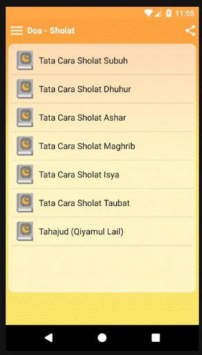 Doa & Sholat 5 Waktu screenshot 1