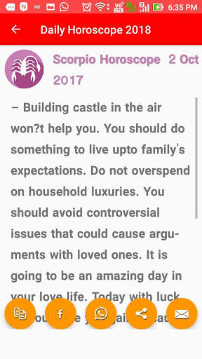 Daily Horoscope 2020 screenshot 5