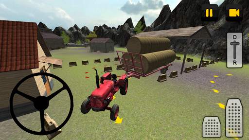 Classic Tractor 3D: Hay screenshot 5