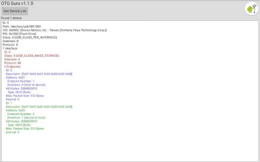 OTG Guru - List USB devices screenshot 8