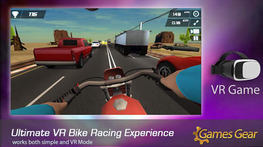 vr motocross con sensación real - paseo en screenshot 1