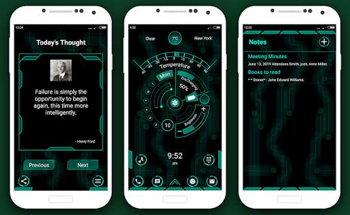 Advance Launcher - App lock, Hide App, hi-tech screenshot 3