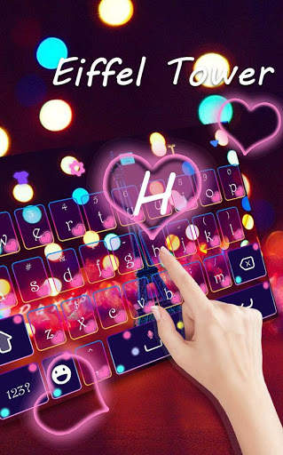 Love Tower Keyboard Theme screenshot 2