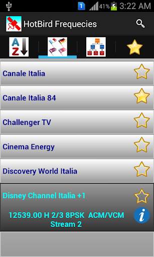 HotBird Channels Frequencies screenshot 4