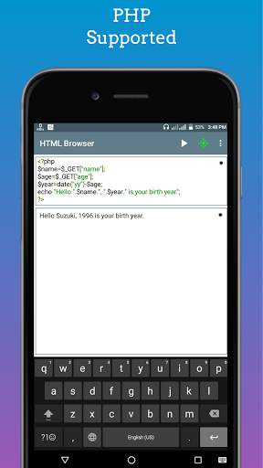 HTML Browser screenshot 4