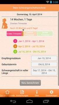 Mein Schwangerschaftsrechner screenshot 2