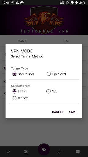 Jiotunnal VPN screenshot 2