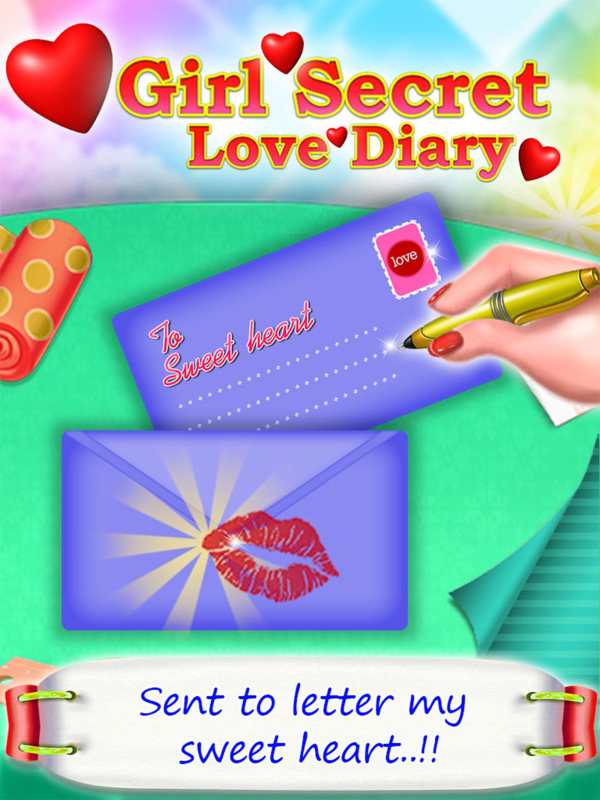 Girl Secret Love Diary - First Date Crush screenshot 2