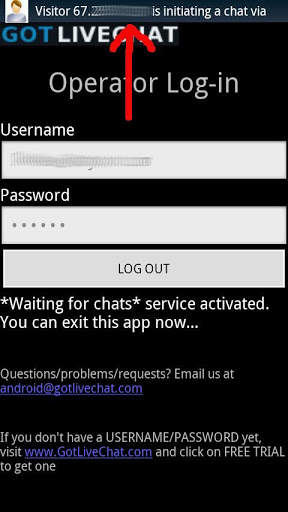 Live Chat / Live Support App screenshot 2