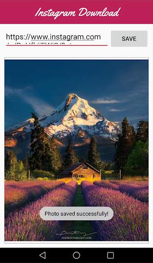 Downloader for Instagram screenshot 1