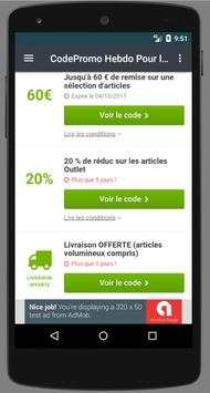 😍  Code Promo pour la Redoute screenshot 3