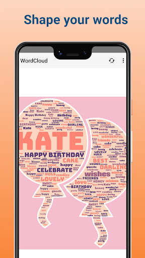 Word Cloud screenshot 1
