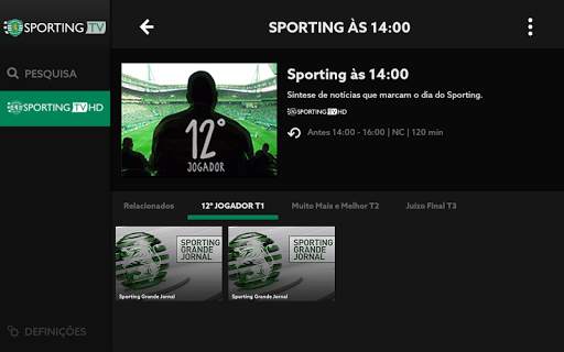 SPORTING TV screenshot 8
